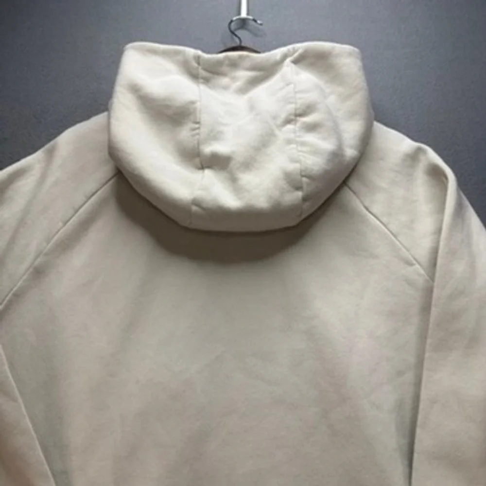 Jordan Jumpman Air Pullover Hoodie Regular Fit L Beige Embroidered Logo Athletic